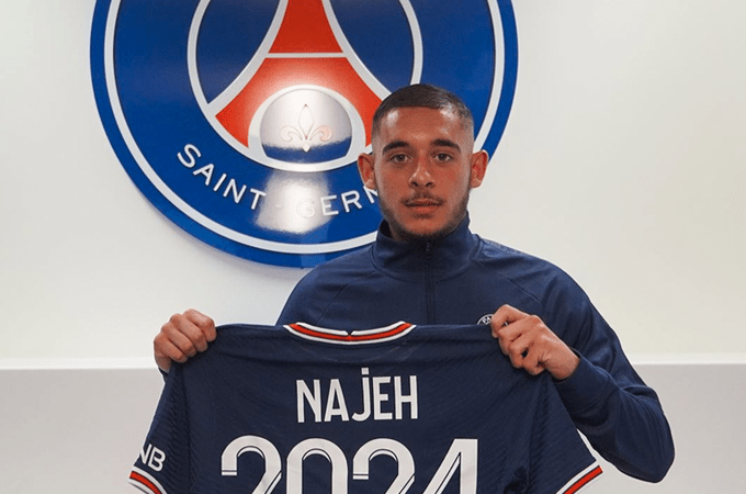 Premier contrat pro du Marocain Kaïs Najeh au PSG