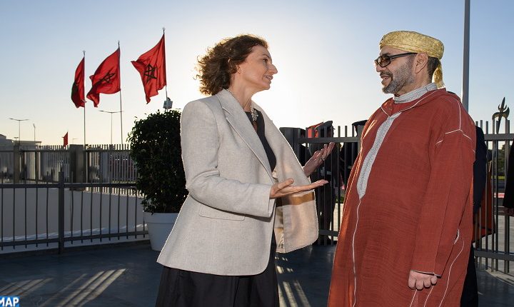 SM le Roi se félicite de la qualité du partenariat entre l’UNESCO et le Maroc portant sur la sauvegarde du patrimoine culturel immatériel