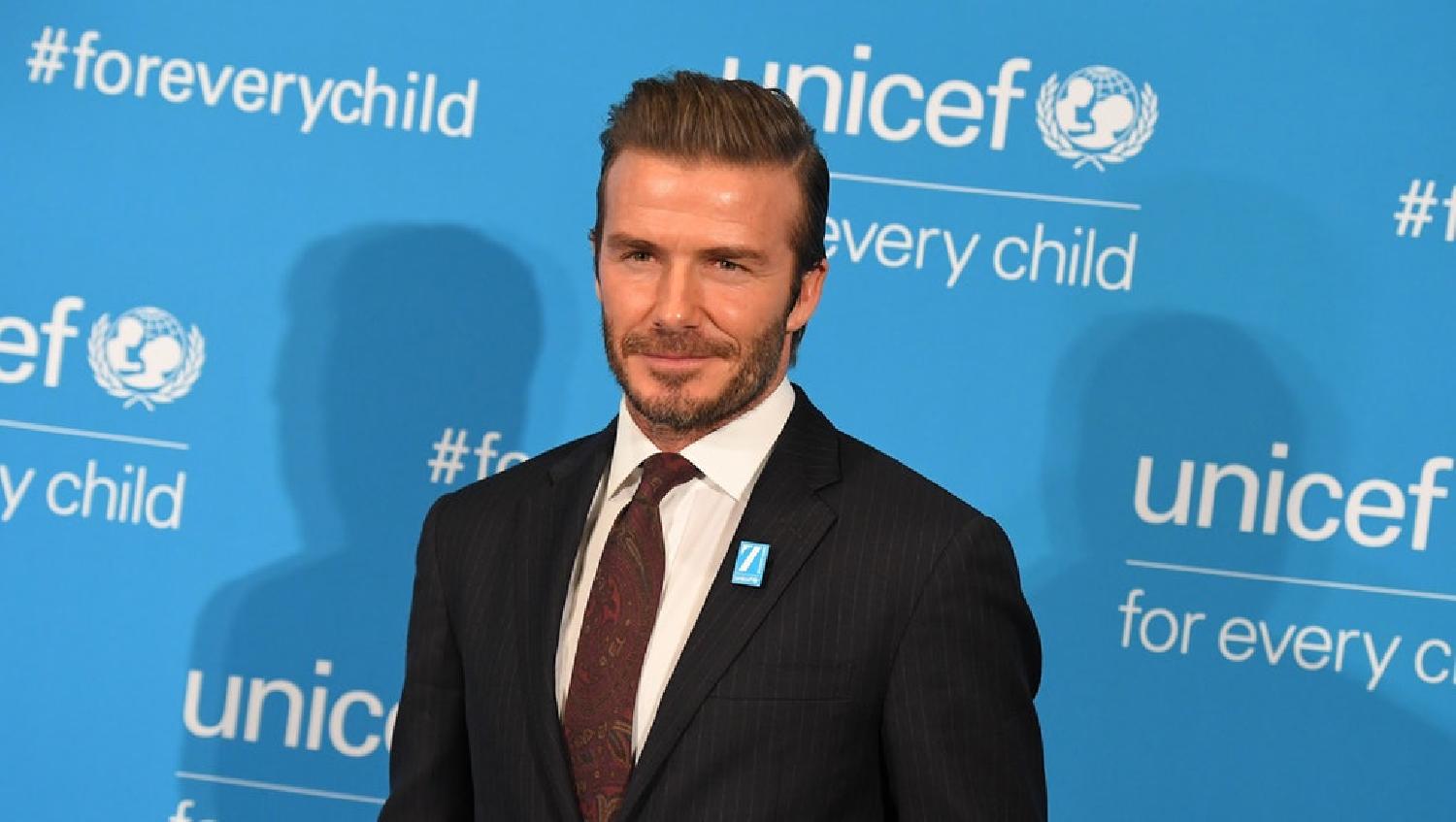 L’UNICEF réfute les informations liées à la participation de David Beckham au match de football du Gala de la Marche verte au Maroc