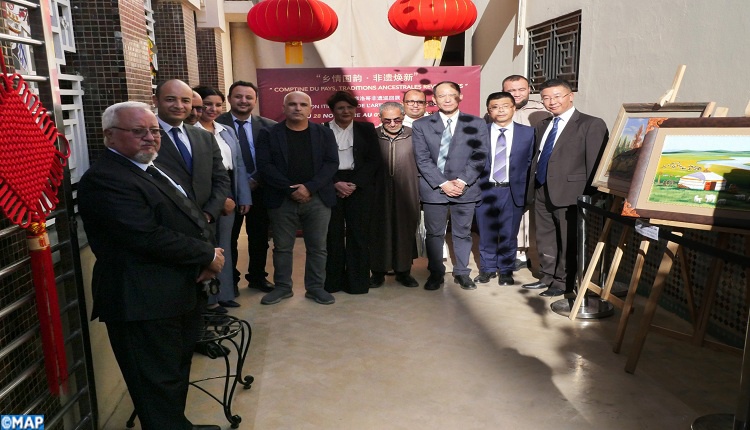 L’exposition itinérante de l’artisanat sino-marocain fait escale à Marrakech