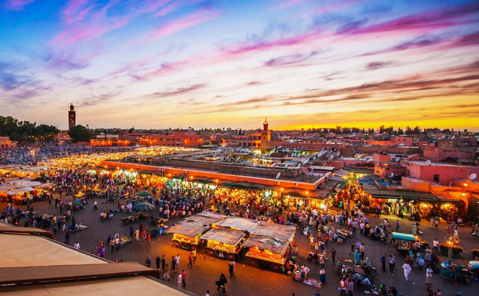 Marrakech classée parmi les sept meilleures villes au monde pour se promener agréablement