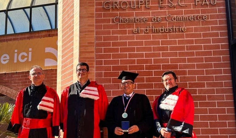 Khalid El-Fataoui Obtient un Doctorat Honorifique en Gestion des Affaires en France : Une Étude Cruciale sur les Relations sino-marocaines