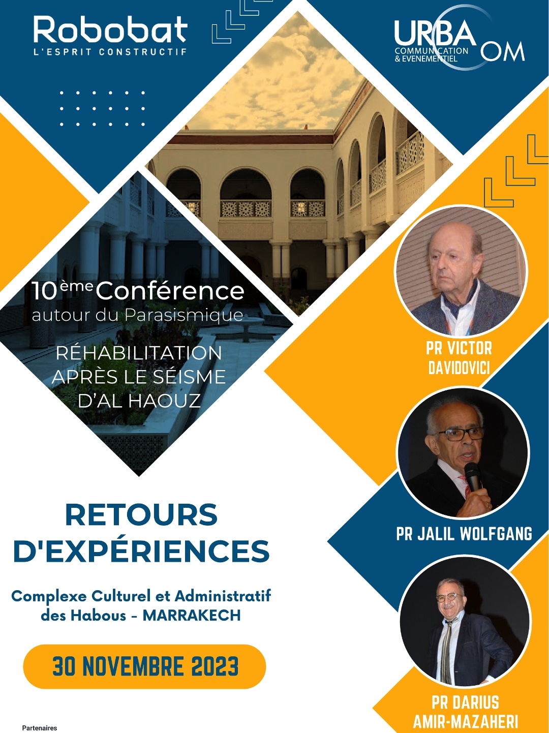Innovations et Expertises se Rencontrent à Marrakech pour la 10ème Conférence sur le Parasismique